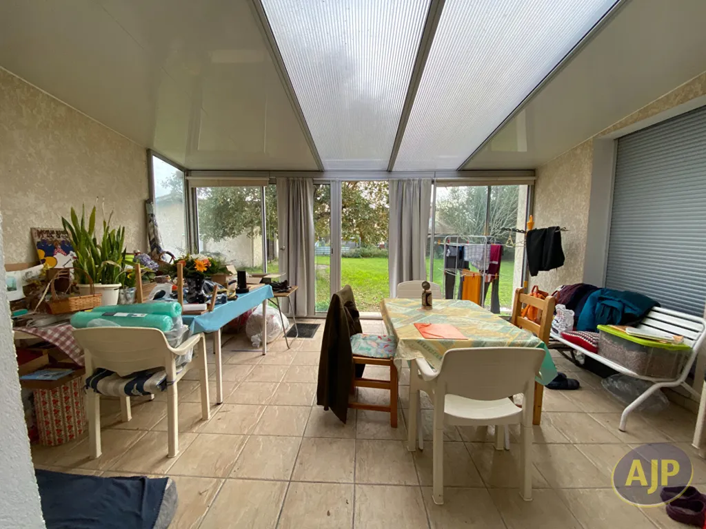 Terrasse - Maison avec Dépendance et Atelier à Lège