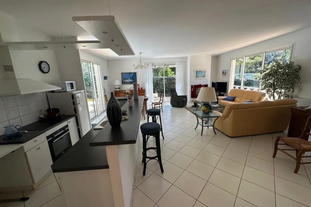 Cuisine - Maison avec Piscine Chauffée au Canon, Cap Ferret