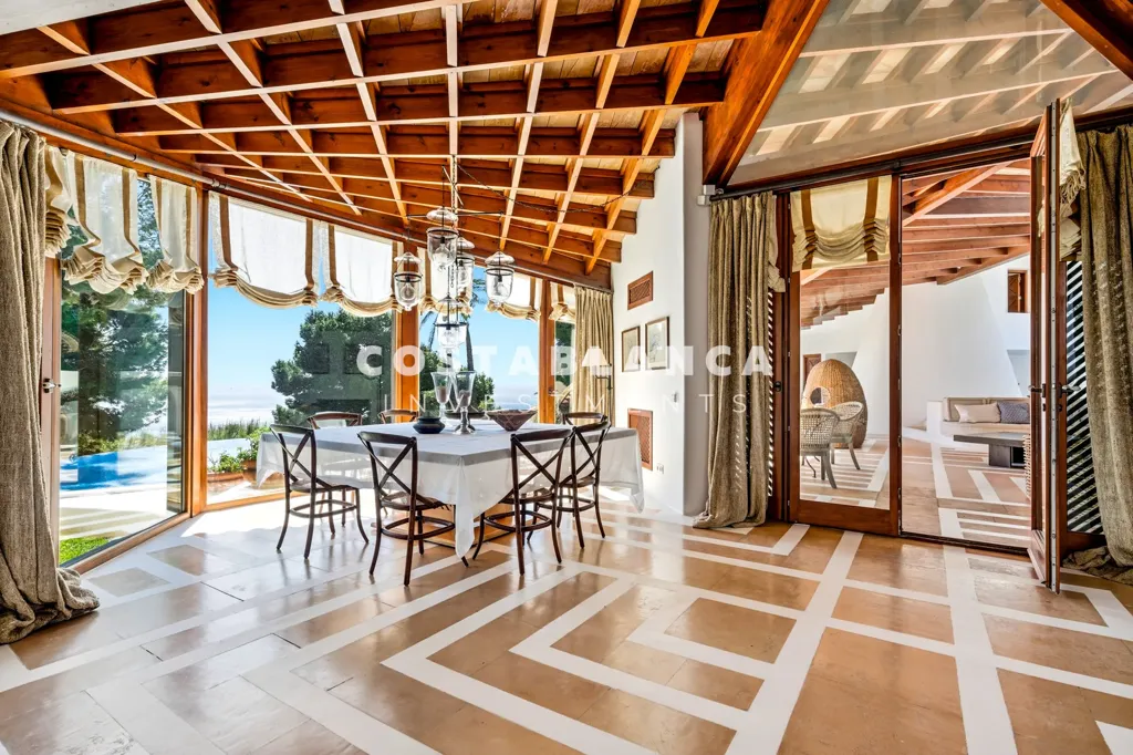 Terrasse - First Line Villa with Sea Views in Altea Hills