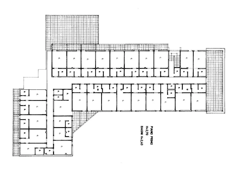 Plan - Hotel Complex with Pool in Anghiari, Tuscany
