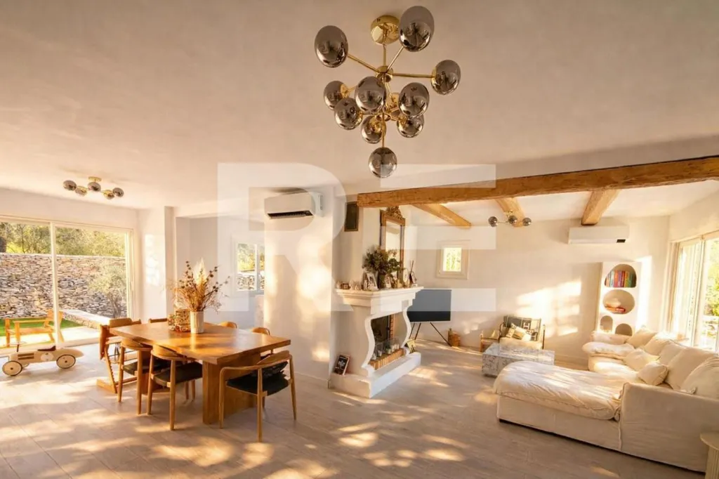 Salle à manger - Villa Rénovée avec Piscine à Nîmes