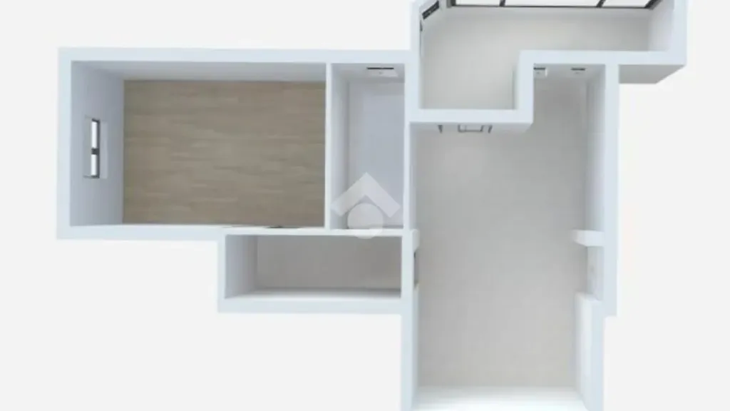 Plan - Modernised Studio Flat with Balcony in Palermo