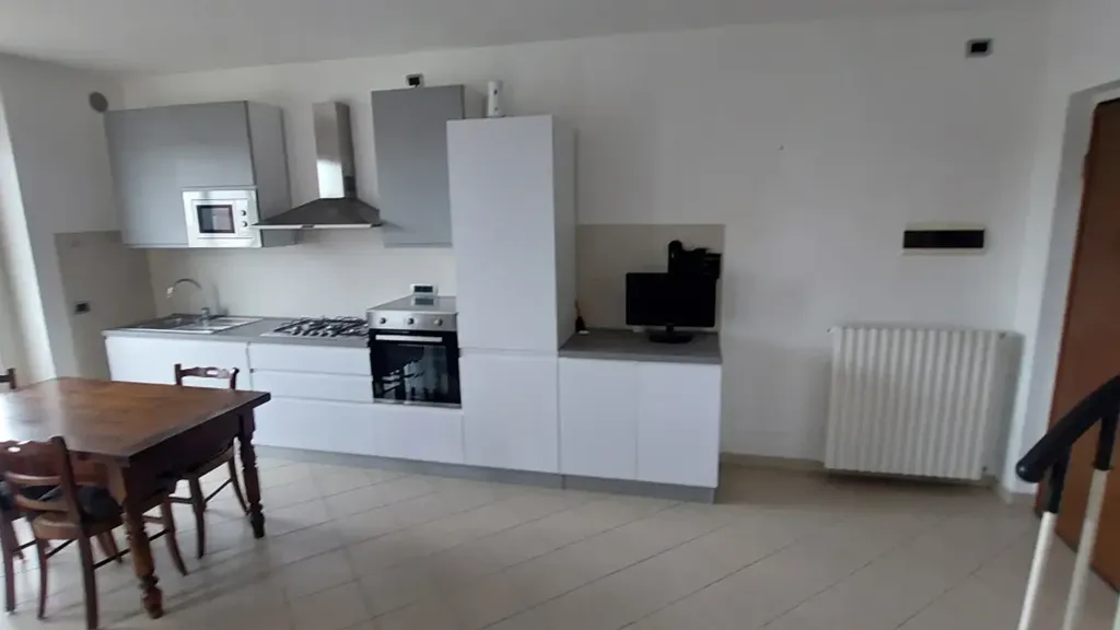 Cuisine - Modern Apartment with Panoramic Terrace in Alba