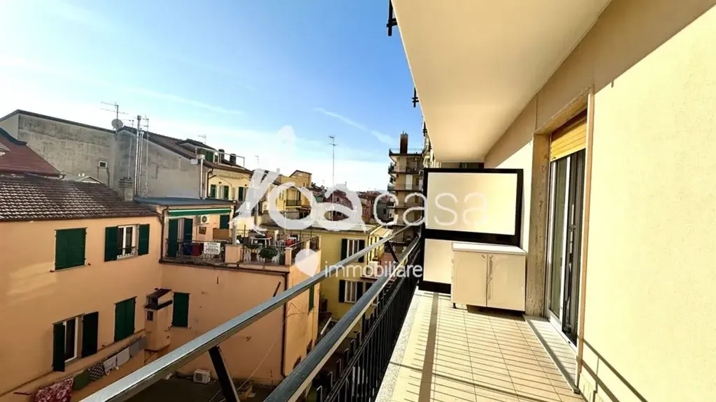 Balcon - Bright Bilocale with Sea View in Loano