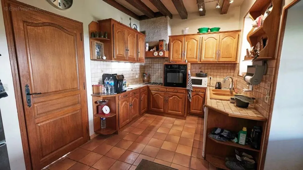 Köök - Authentic House with Panoramic View in Champallement