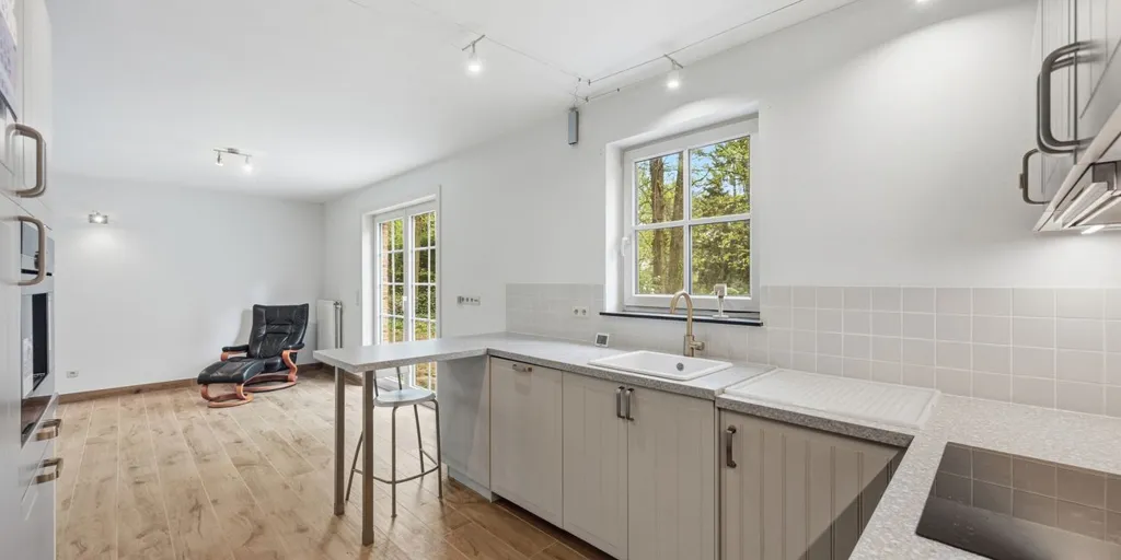 Cucina - Villa with Panoramic Garden in Rotseelaar
