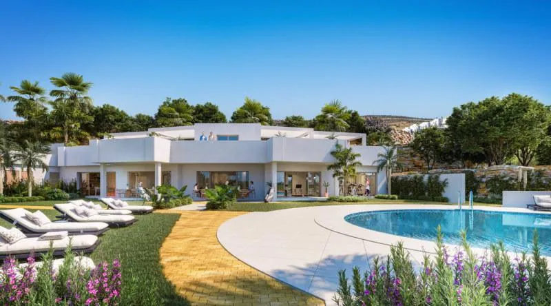 Piscine - 3-Bed Apartment with Sea View in Estepona