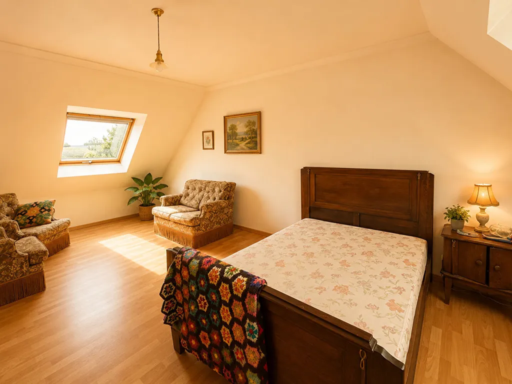 Camere da letto - House with Sea View in Porspoder