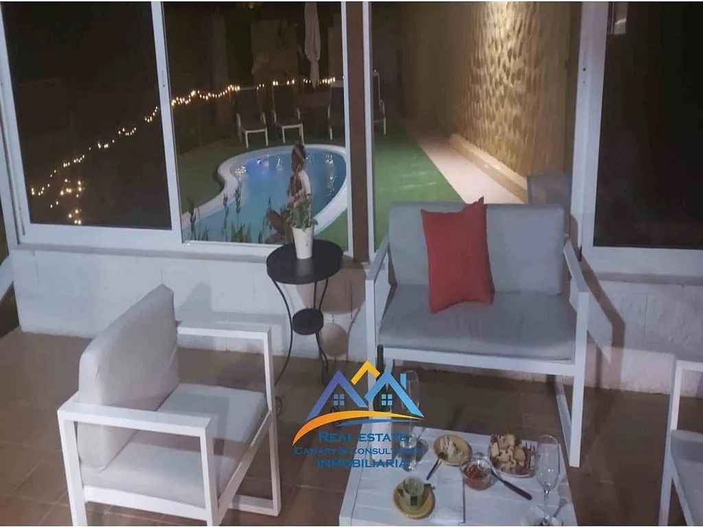 Terrasse - Villa with Pool and Terrace in El Salobre