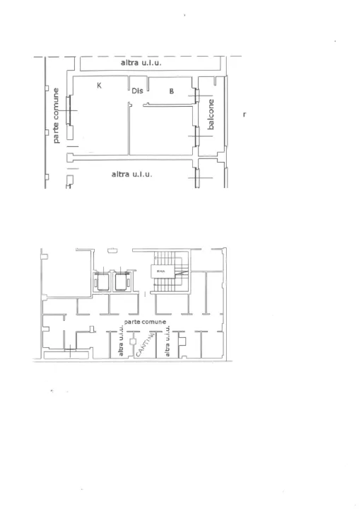 Plan - Modernised 2-Bedroom Apartment in Milan