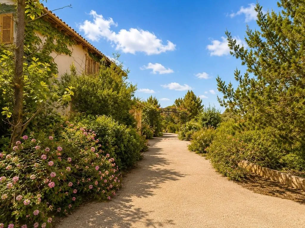 Giardino - Mediterranean Villa with Pool in Marratxí