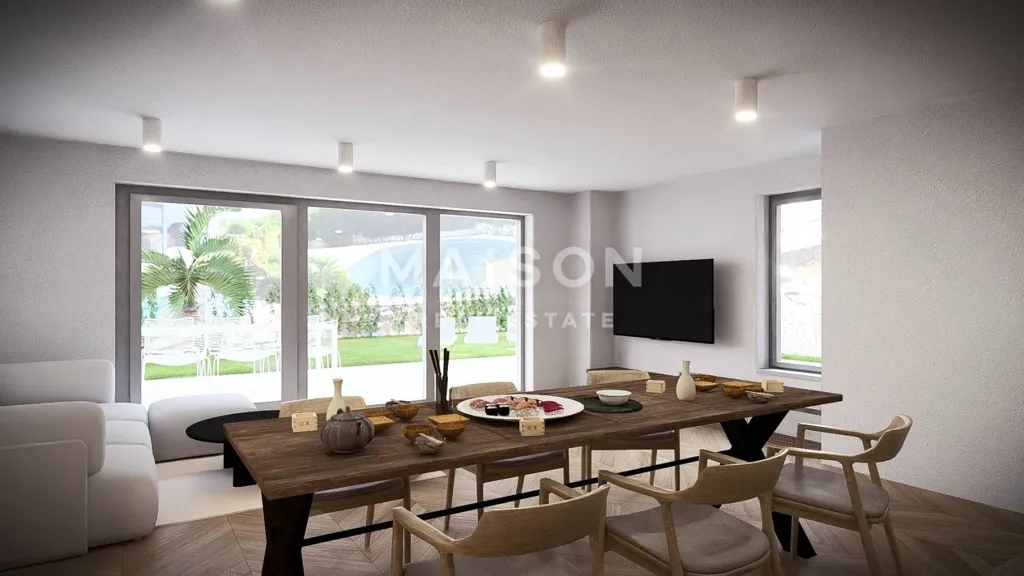 Söögituba - Luxury Apartment with Private Pool in Malinska