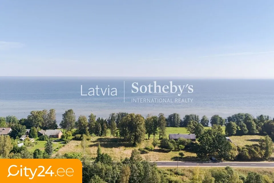 Aerial - Residential Land with Sea View in Kaltene