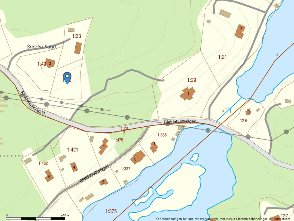 Lake View Plot in Sjönära