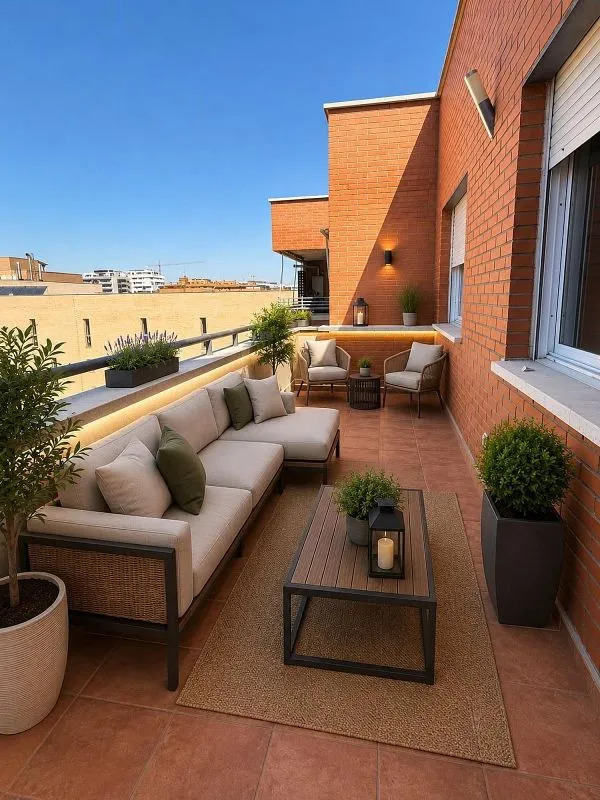 Terrass - Penthouse with Pool in Valdemoro