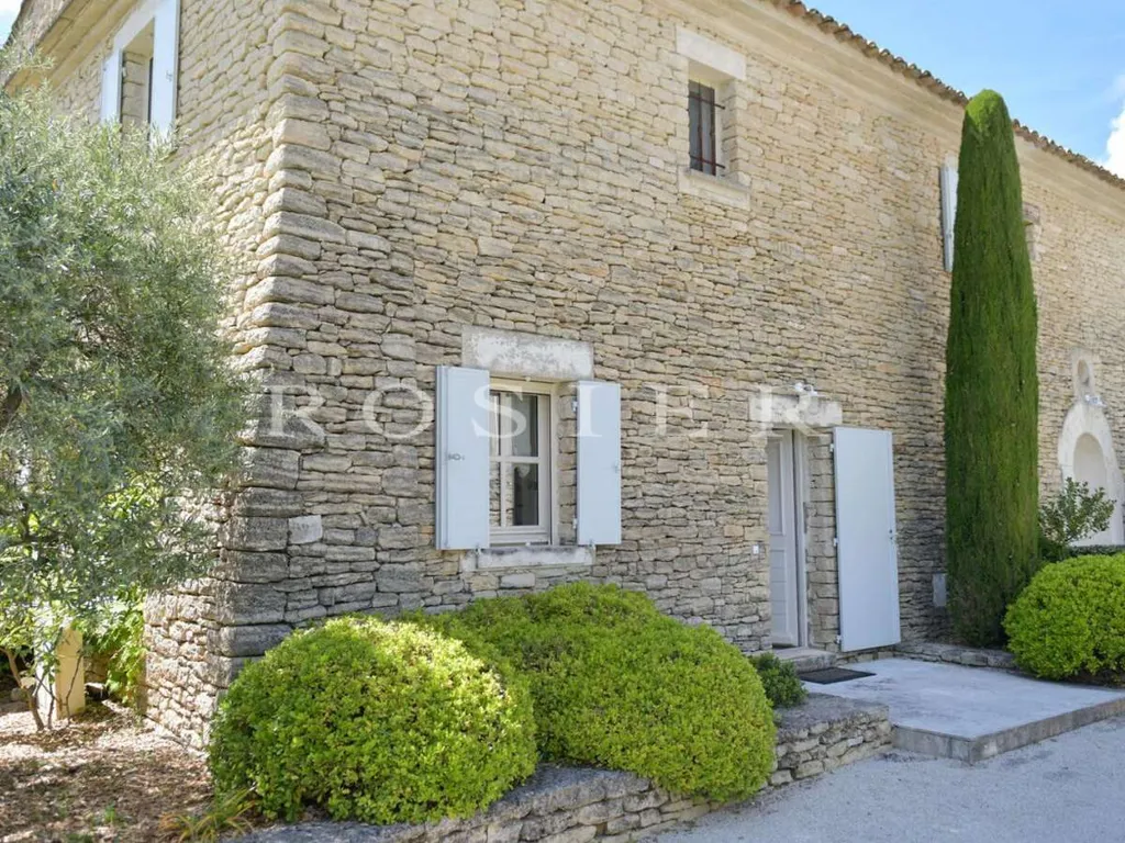 Extérieur - Villa avec Piscine et Vue Luberon à Gordes