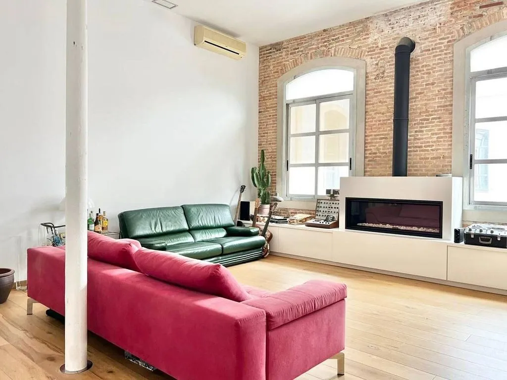 Séjour - Penthouse with Terrace in La Dreta de L'Eixample