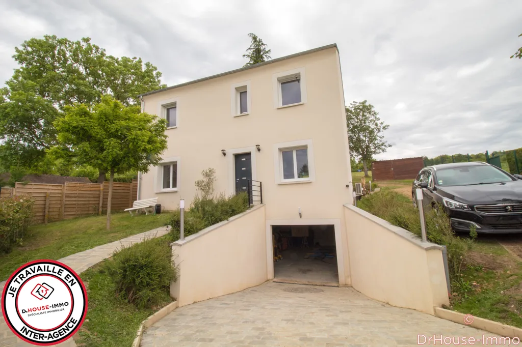Extérieur - Maison Contemporaine avec Vue sur les Champs à Beynes