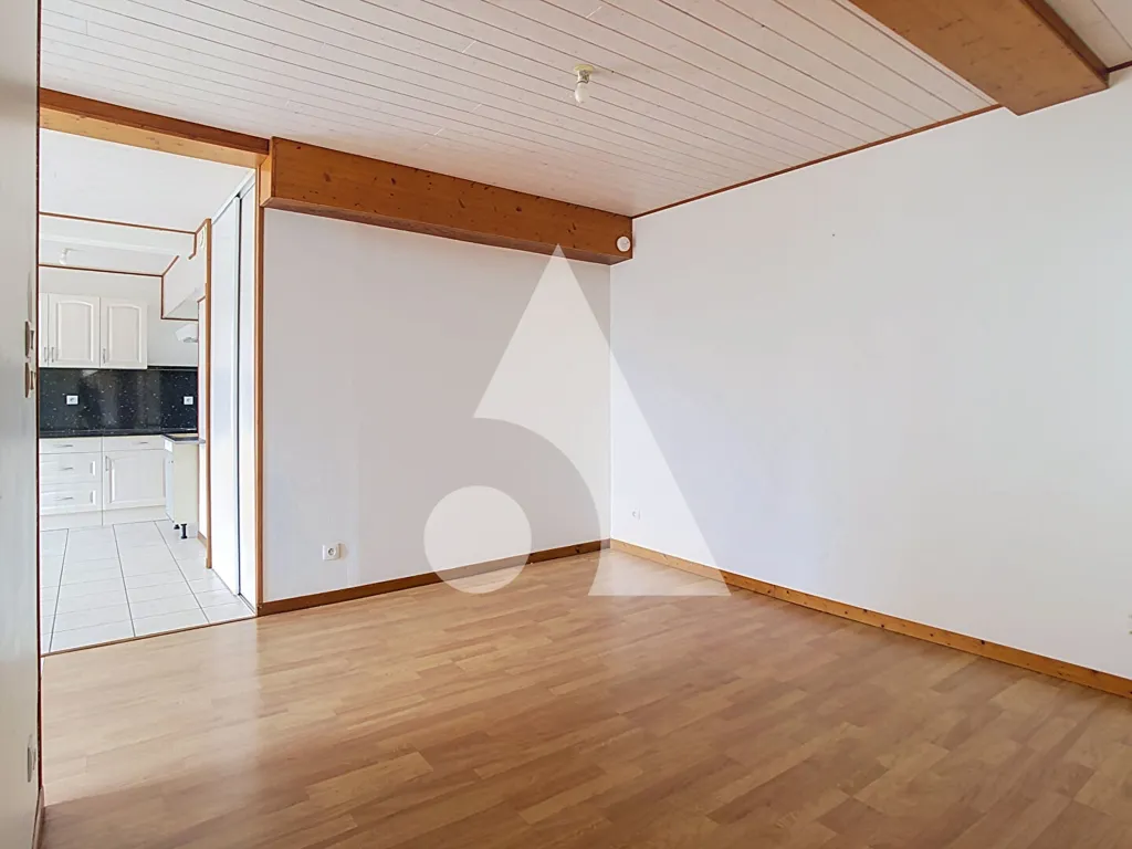Soggiorno - Flat with Garden in Larajasse
