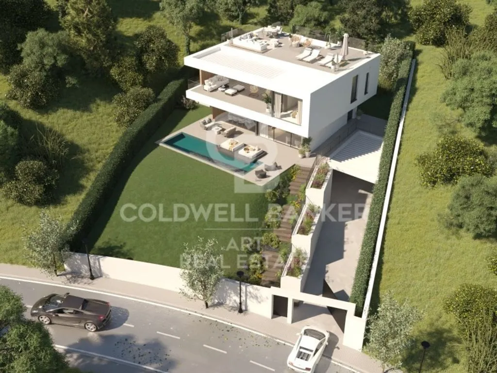 Vue aérienne - Luxury Villa with Sea View in Estepona