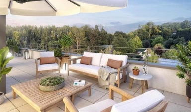 Terrace - Apartment with 75m² Terrace in New Development