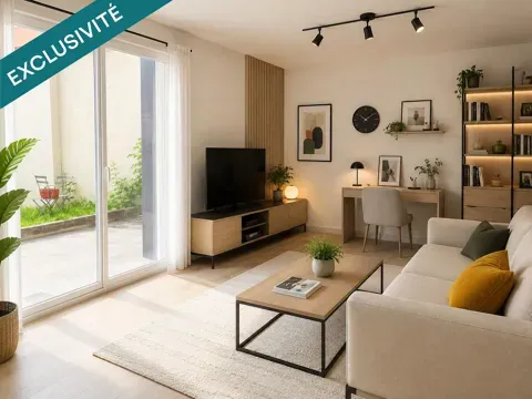 Soggiorno - 2-Bedroom Apartment with Terrace in Arras