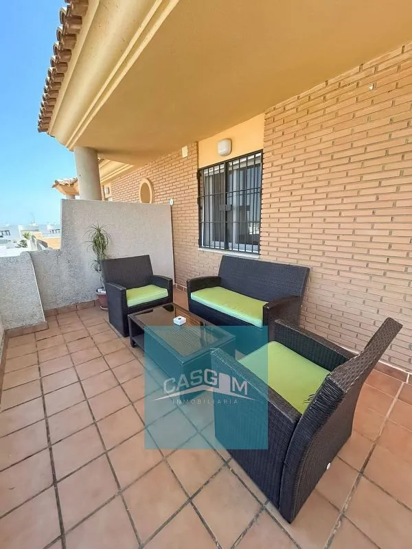 Terrass - Apartment with Terrace and Pool in La Antilla