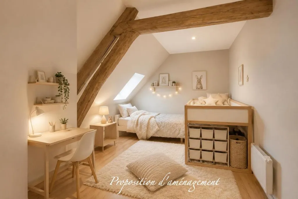 Chambres - Maison en Pierre avec Jardinet à Haravilliers