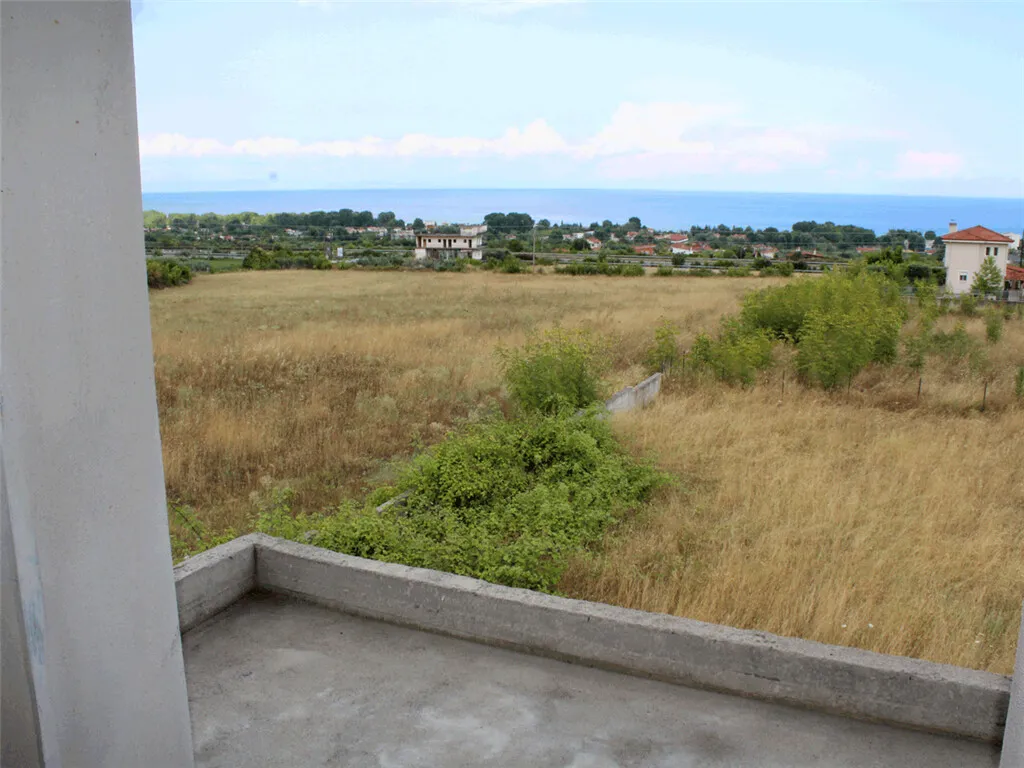 Terrass - Under Construction Detached House with Sea View on Olympic Coast