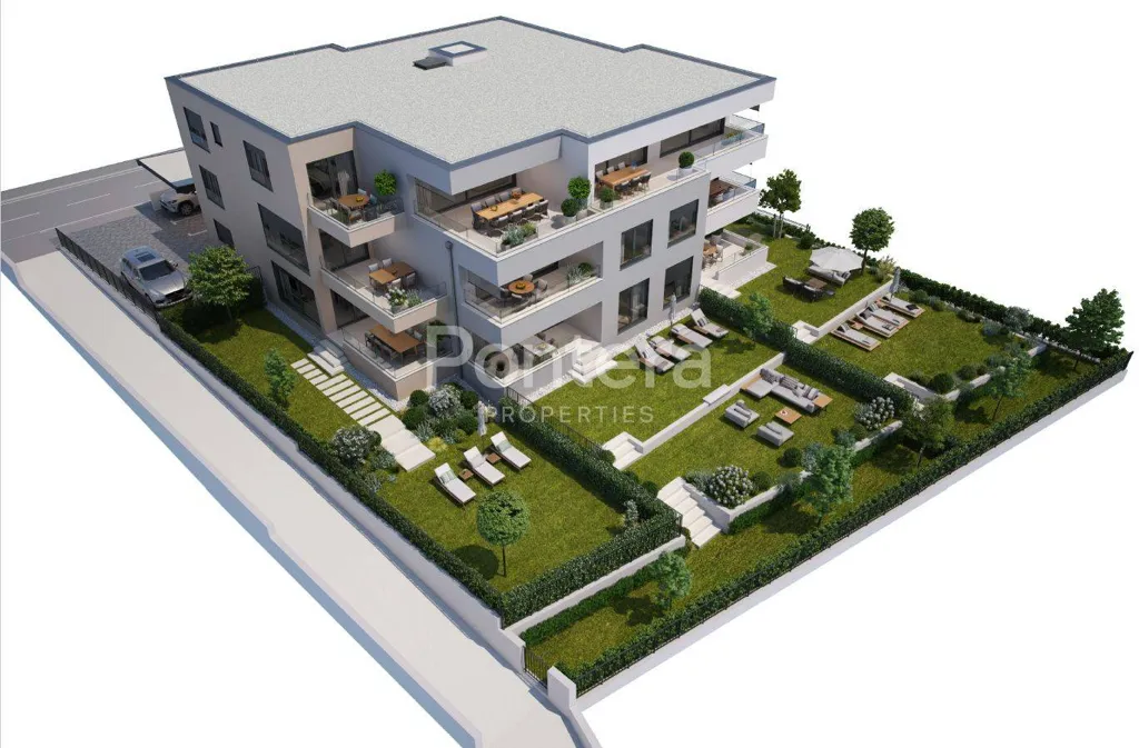 Õhuvaade - Luxury Two-Bedroom Apartment with Sea View in Novigrad