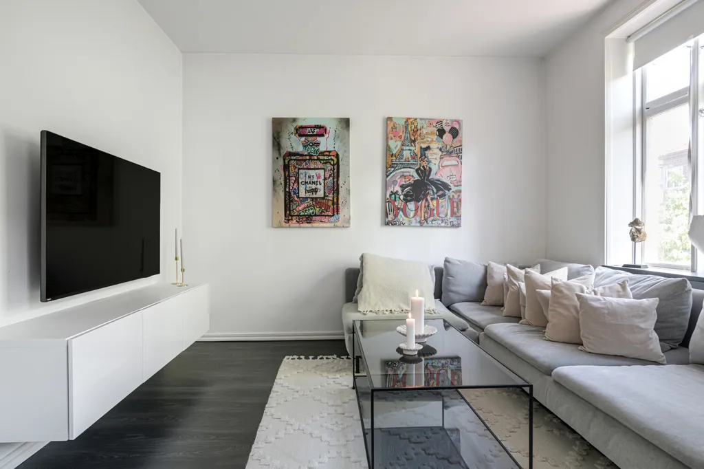 Elutuba - Charming Two-Bedroom Flat with High Ceilings in Helsingborg
