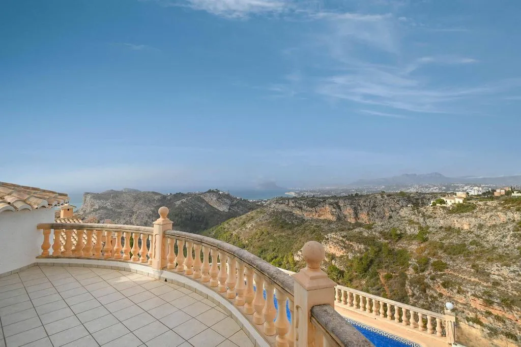 Terrasse - Luxury Villa with Sea Views in Benitachell