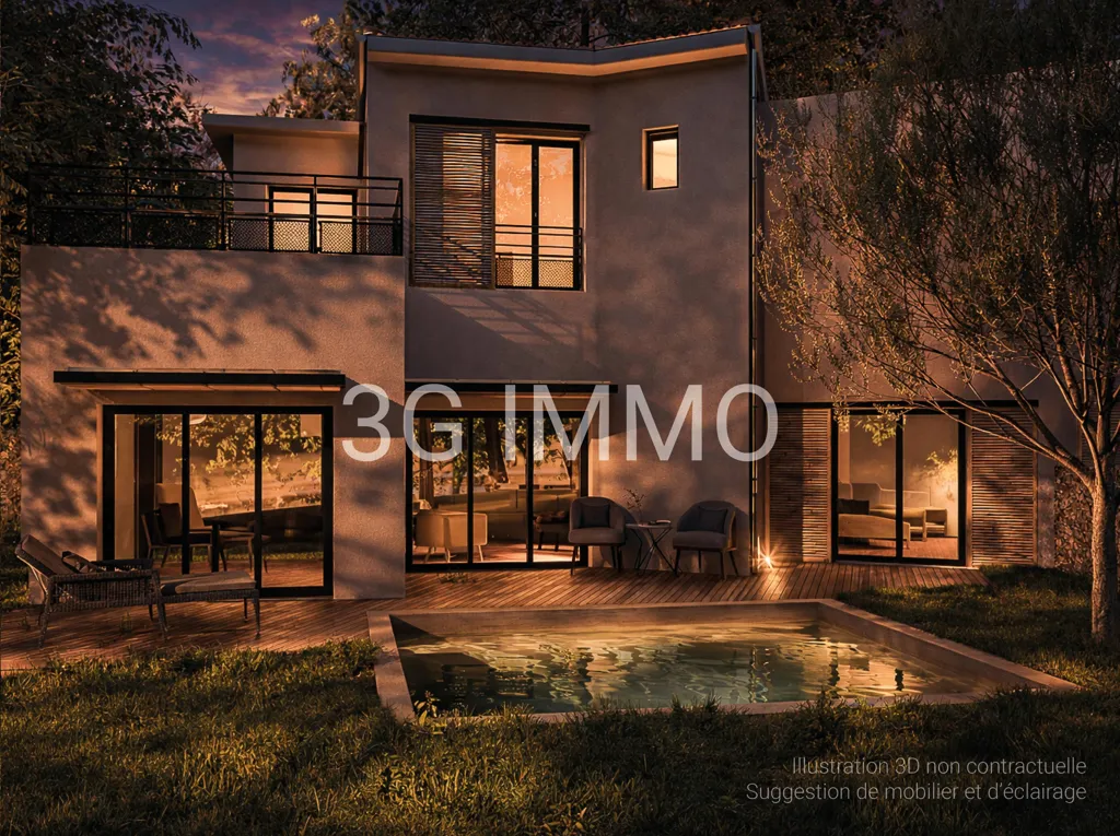 Extérieur - Villa Bioclimatique avec Piscine au Val Saint André, Aix-en-Provence