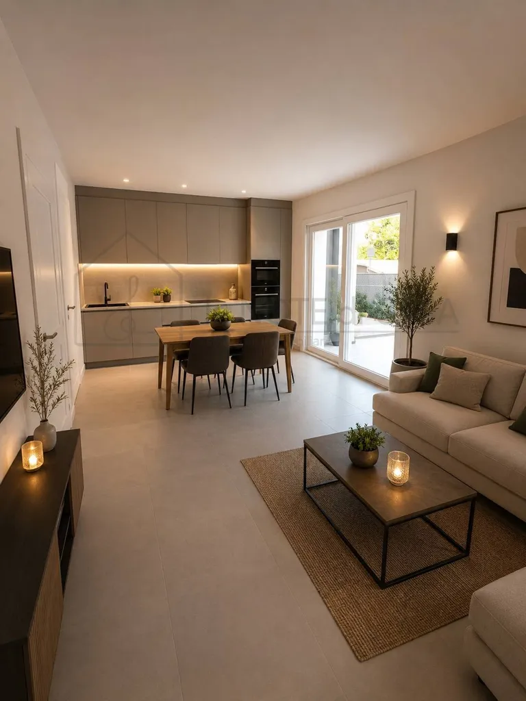 Wohnzimmer - Garden Apartment with Private Entrance in Cervia