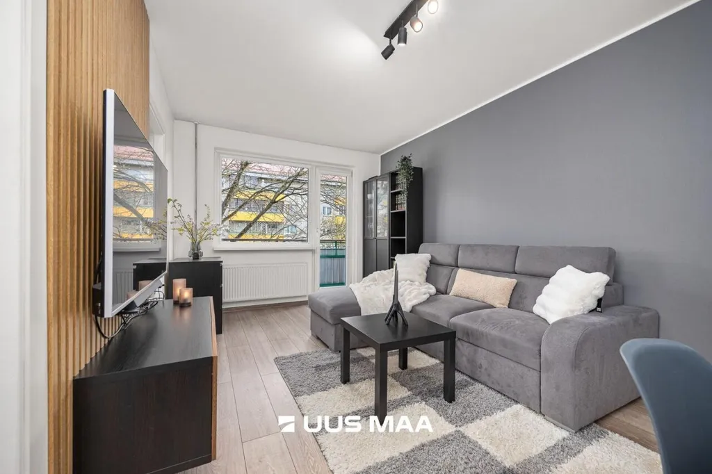 Soggiorno - Remodelled Apartment in Mustamäe, Tallinn