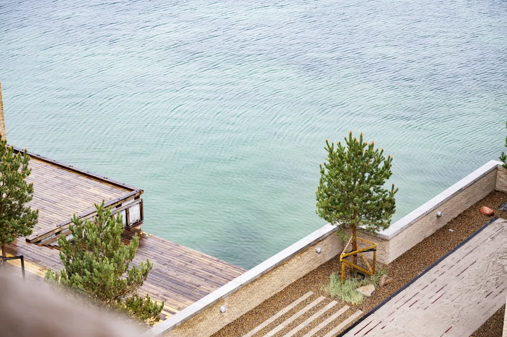 Vista aerea - Apartment with Sea View in Hellerup