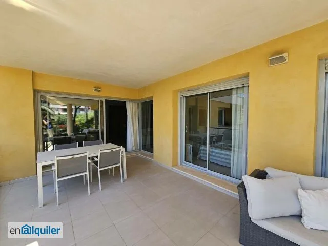 Terrass - Apartment with Pool in Sol de Mallorca