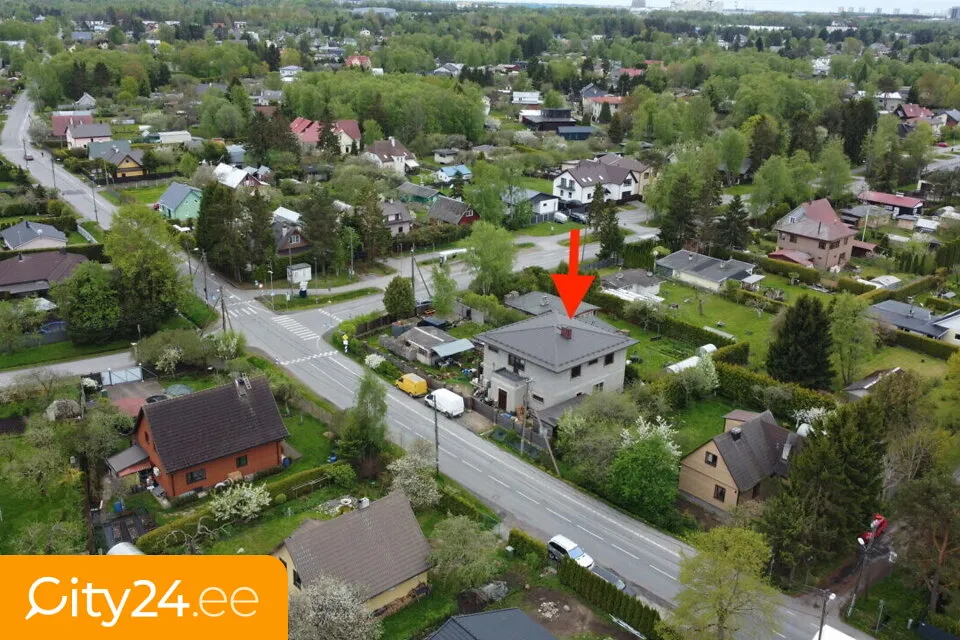 Vista aerea - Semi-Constructed House with Strong Construction in Quiet Area