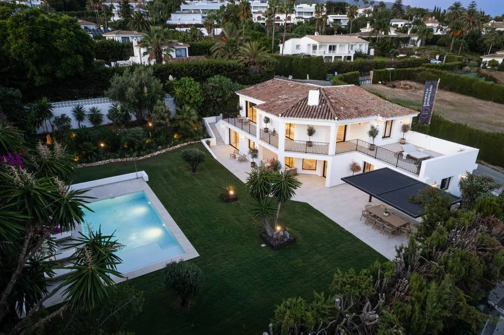 Vue aérienne - Contemporary Villa with Sea Views in Marbella