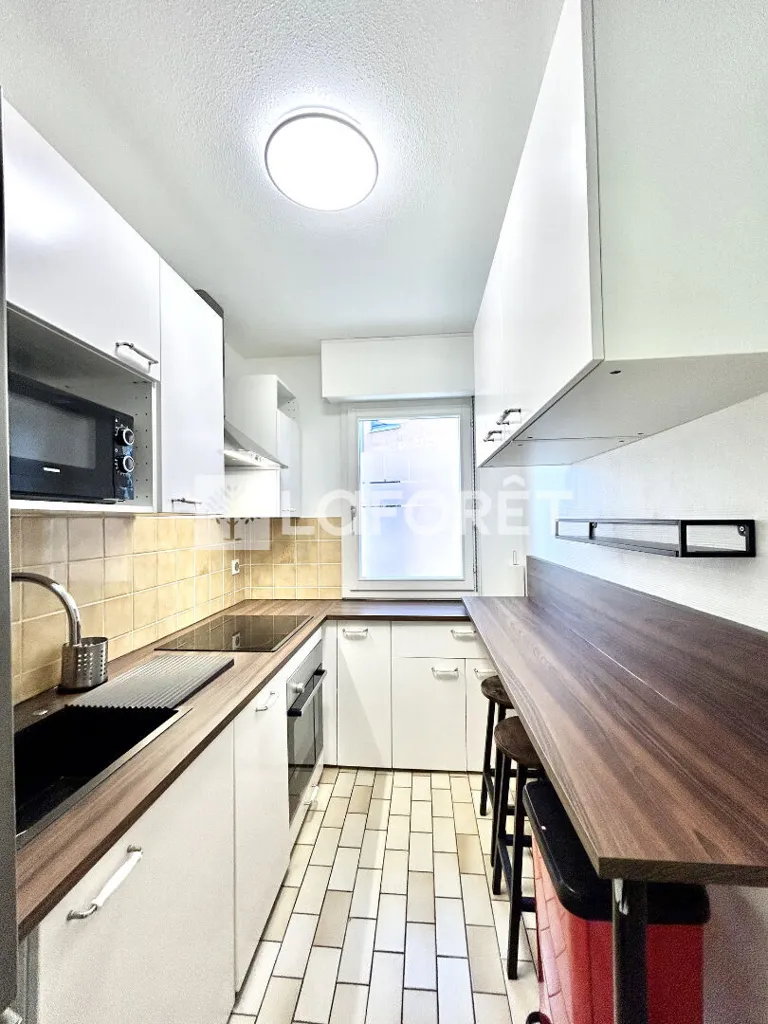 Cuisine - Appartement Meublé avec Balcon à Strasbourg