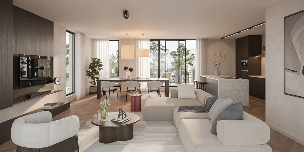 Elutuba - New Apartment with Garden in Olen