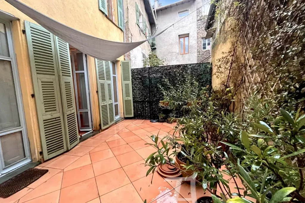 Jardin - Appartement avec Cour Intérieure à Sospel