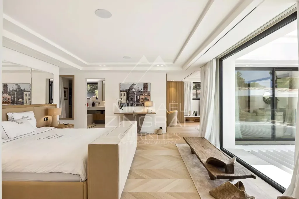 Chambres - Villa de luxe avec vue mer à Cannes