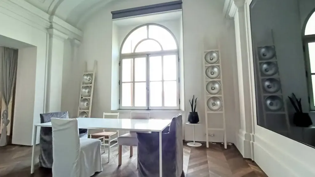 Söögituba - Historic Two-Bedroom Apartment in Capodimonte, Ancona