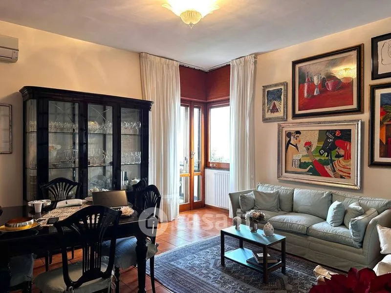 Soggiorno - Spacious Apartment with Balconies in Salerno