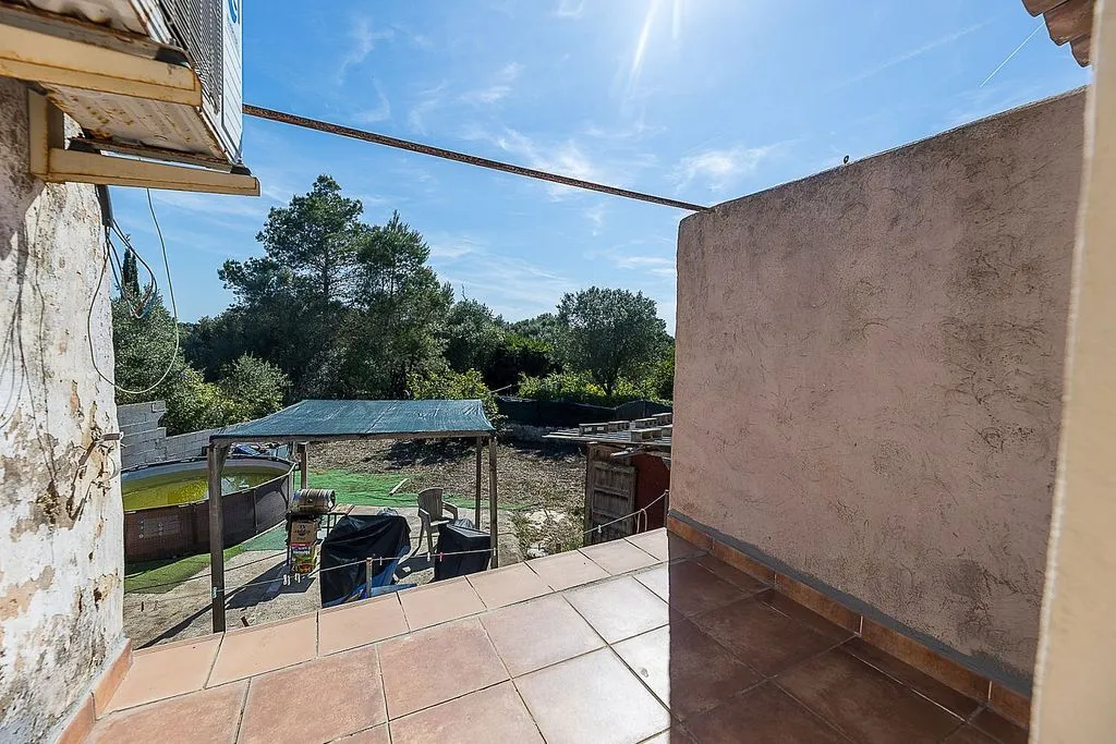 Terrace - Two-Home Property with Private Land in Sencelles