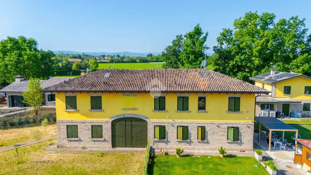 Vue aérienne - Rustic Villa with Suggested Loft in Pieve Modolena