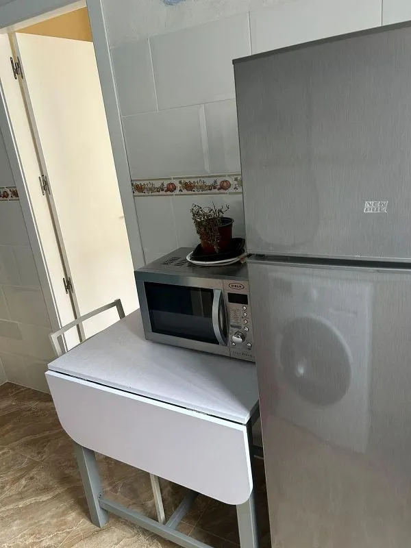 Köök - Furnished Studio with Balcony in Murcia Centre