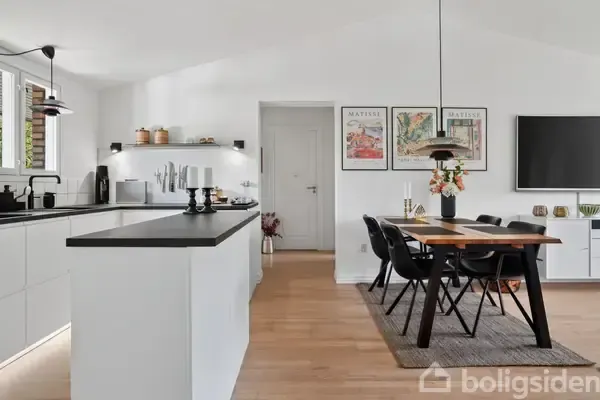 Cucina - 3-Room Apartment with Garden View in Blåbærhaven