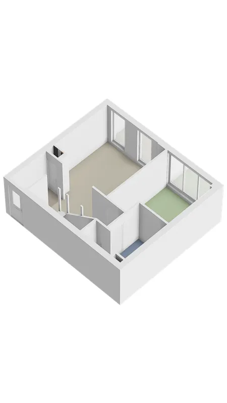 Planimetria - Maisonnette with Garden and Balcony in Nieuwendam